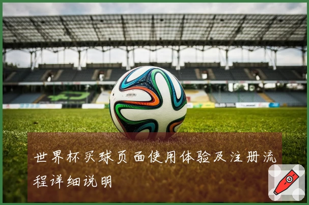 世界杯买球页面使用体验及注册流程详细说明